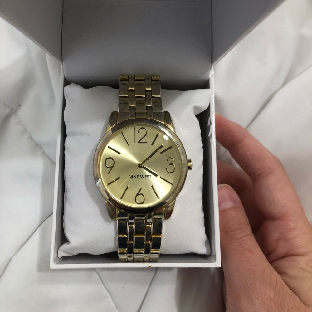 Nine West Gold watch